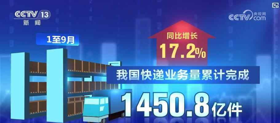 前三季度，业务发货量同比增长17.2%！强