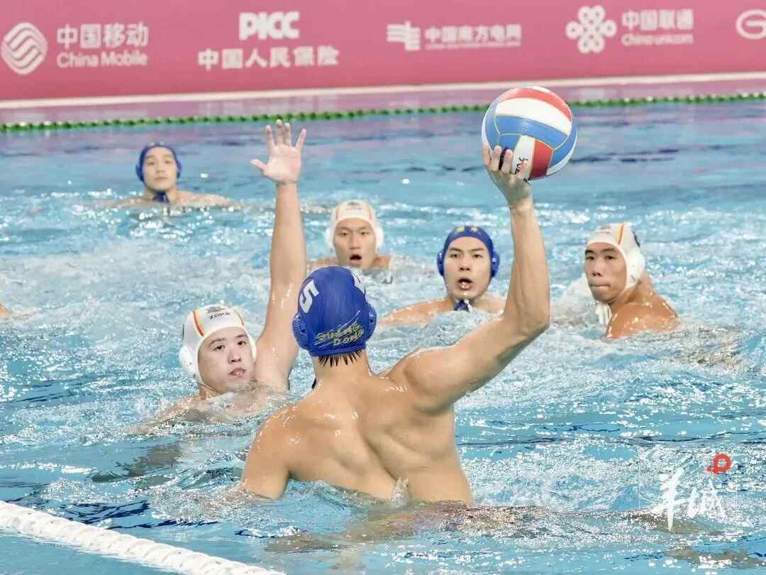 广东队在全运会上第二次夺得男子水球冠军，继