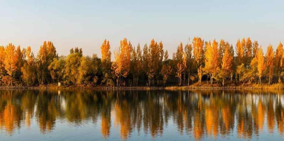  河南济源秋色如画