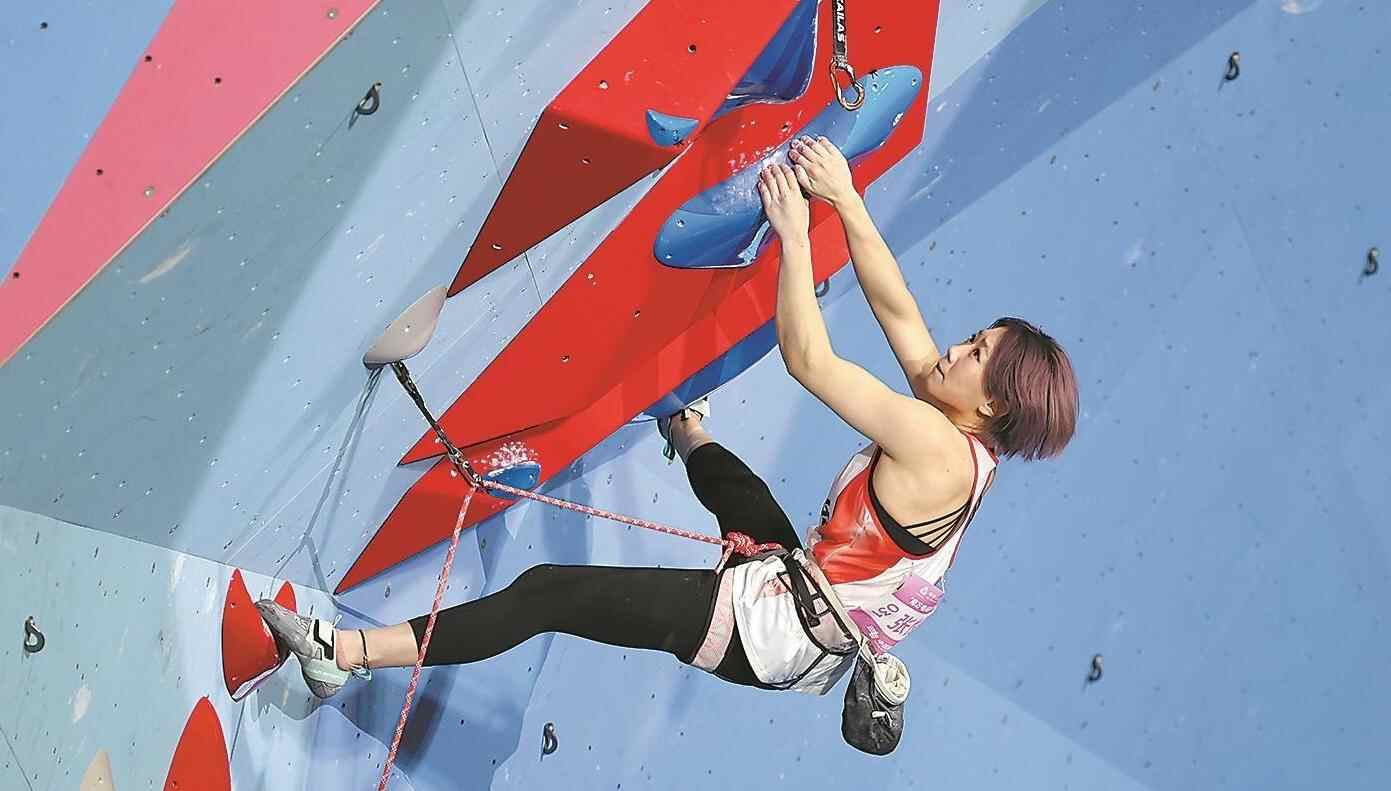 十五运会攀岩难度赛落幕 广东队夺1金2铜展现实力