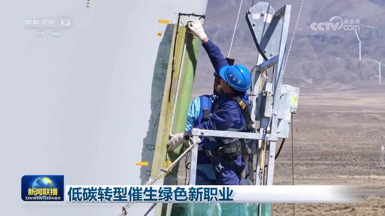 低碳转型催生新的绿色职业