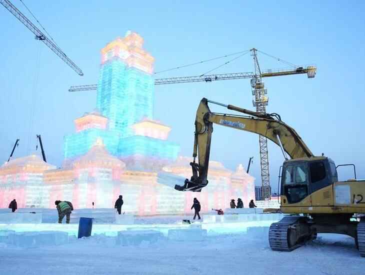 “冰雪城堡”建设正酣