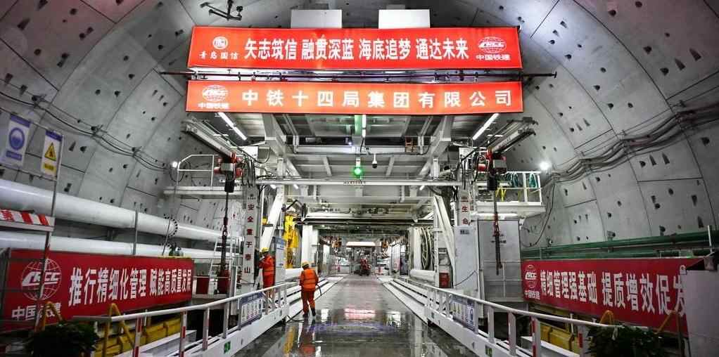  青岛胶州湾第二隧道盾构掘进突破3000米