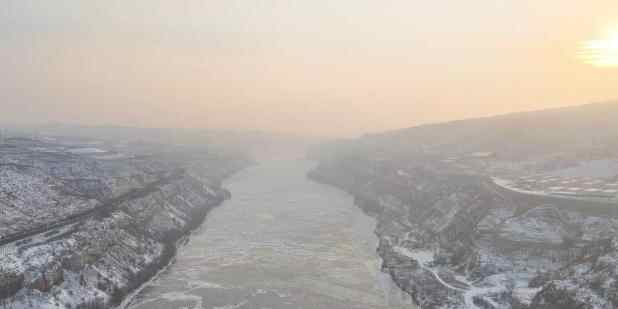  黄河山西河曲段进入大面积流凌期 流凌长度达50公里