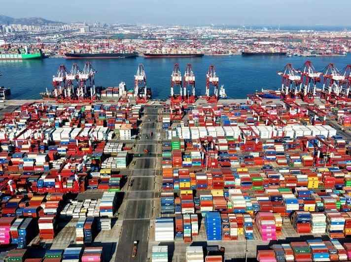 飞阅中国丨中国港口的物流脉动