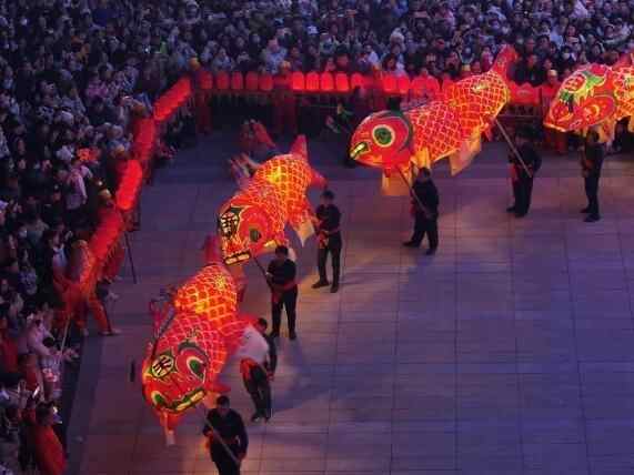  安徽合肥：民俗展演引燃城市冬日