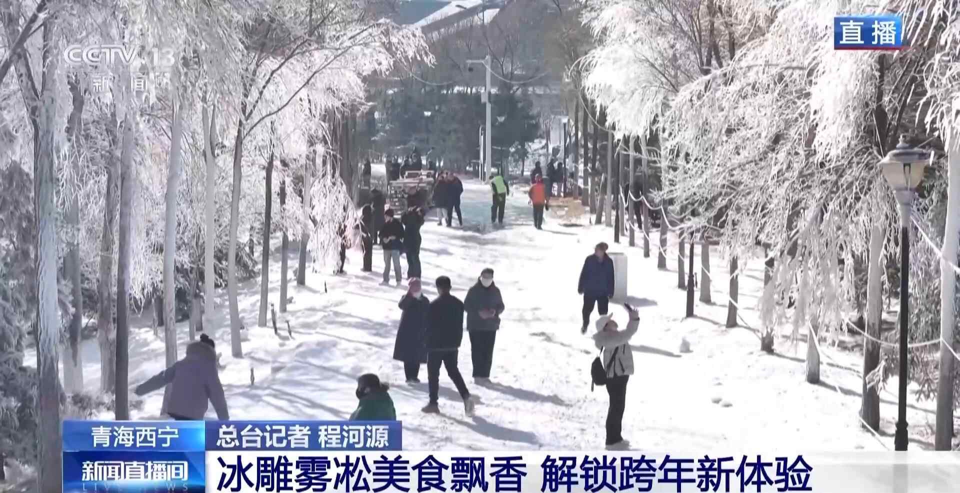 视频丨欣赏冰雕美食，穿唐装逛古街，开启跨年