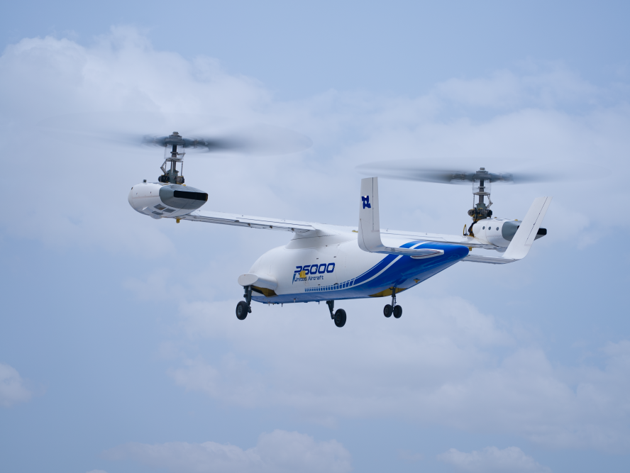 我国6吨级倾转旋翼无人飞行器在四川首飞