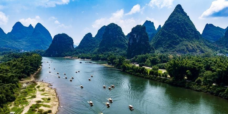  游漓江 赏美景