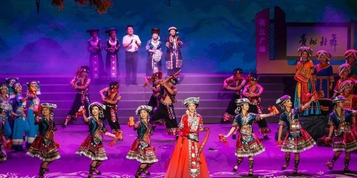  贵州民族歌舞剧《锦·蓝》预热专场精彩上演