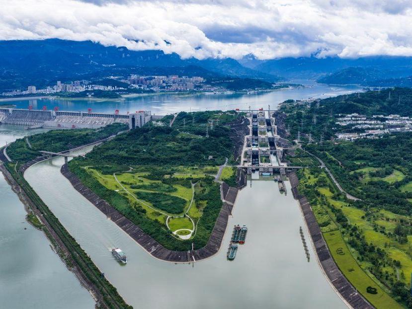  三峡枢纽2026年通过量已达1亿吨
