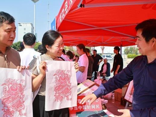 河南尉氏：非遗融科普 助力网络安全宣传